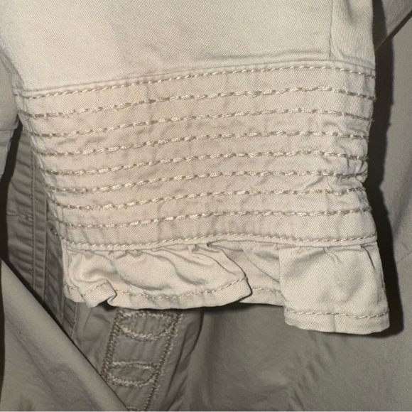 Venecia women’s plus 22/24 tan embellished jacket. Fall jacket work jacket comfy - Picture 7 of 16